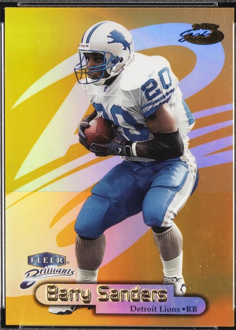 Barry Sanders [24 Karat Gold] #25TG