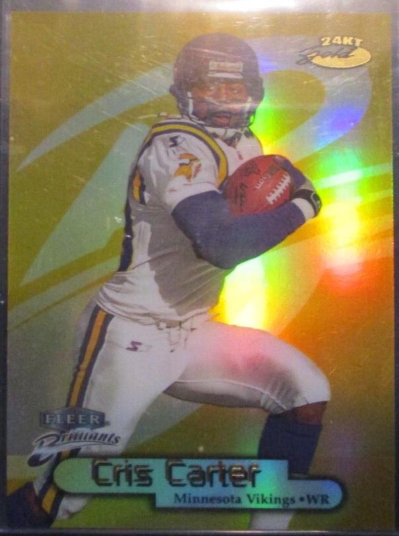 Cris Carter [24 Karat Gold] #34TG