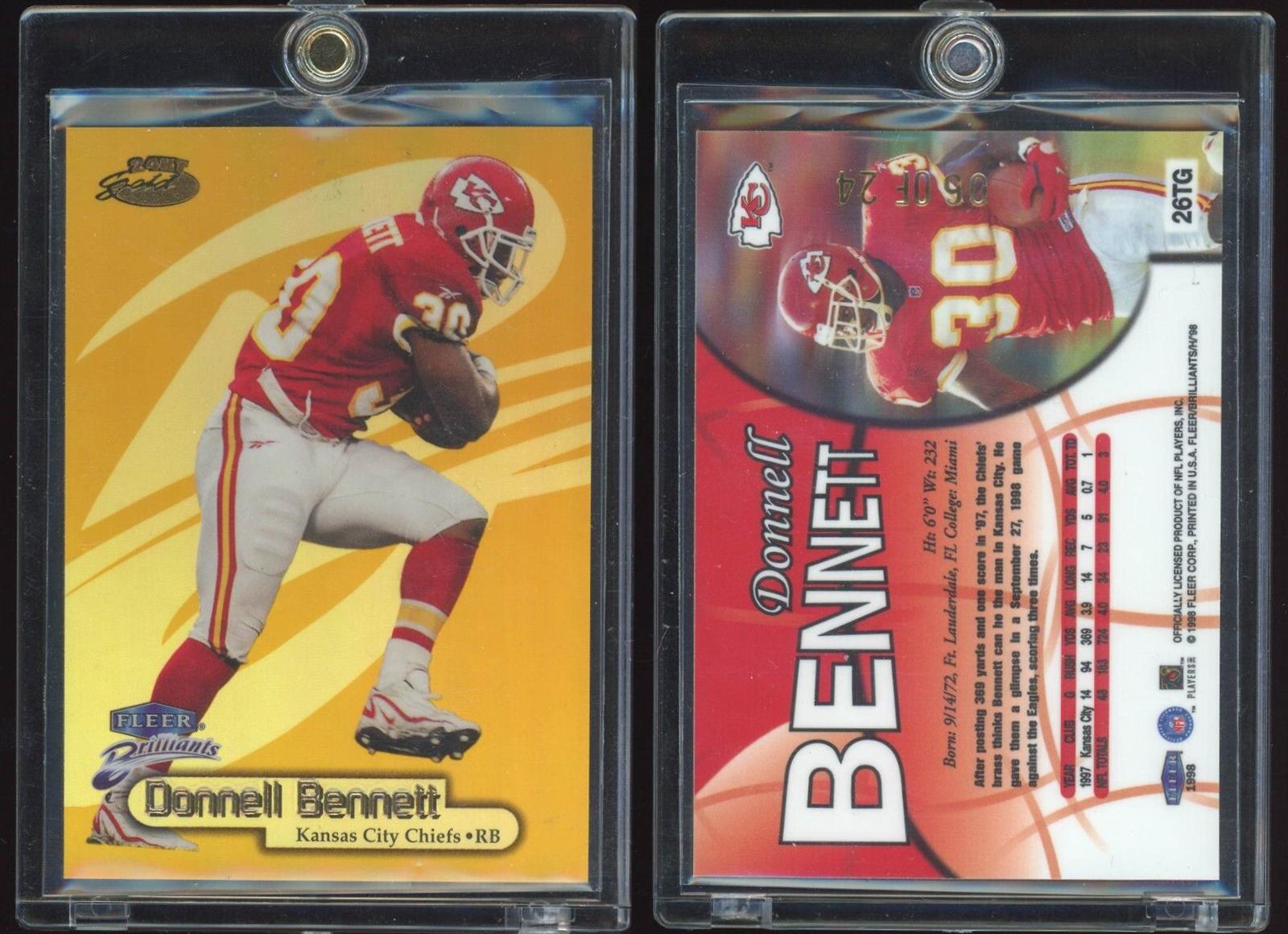 Donnell Bennett [24 Karat Gold] #26TG