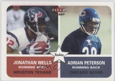 Jonathan Wells, Adrian Peterson [Tiffany] #276