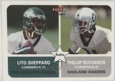 Phillip Buchanon, Lito Sheppard [Tiffany] #280