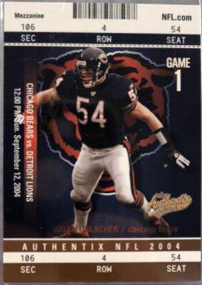 Brian Urlacher [Mezzanine Bronze] #35