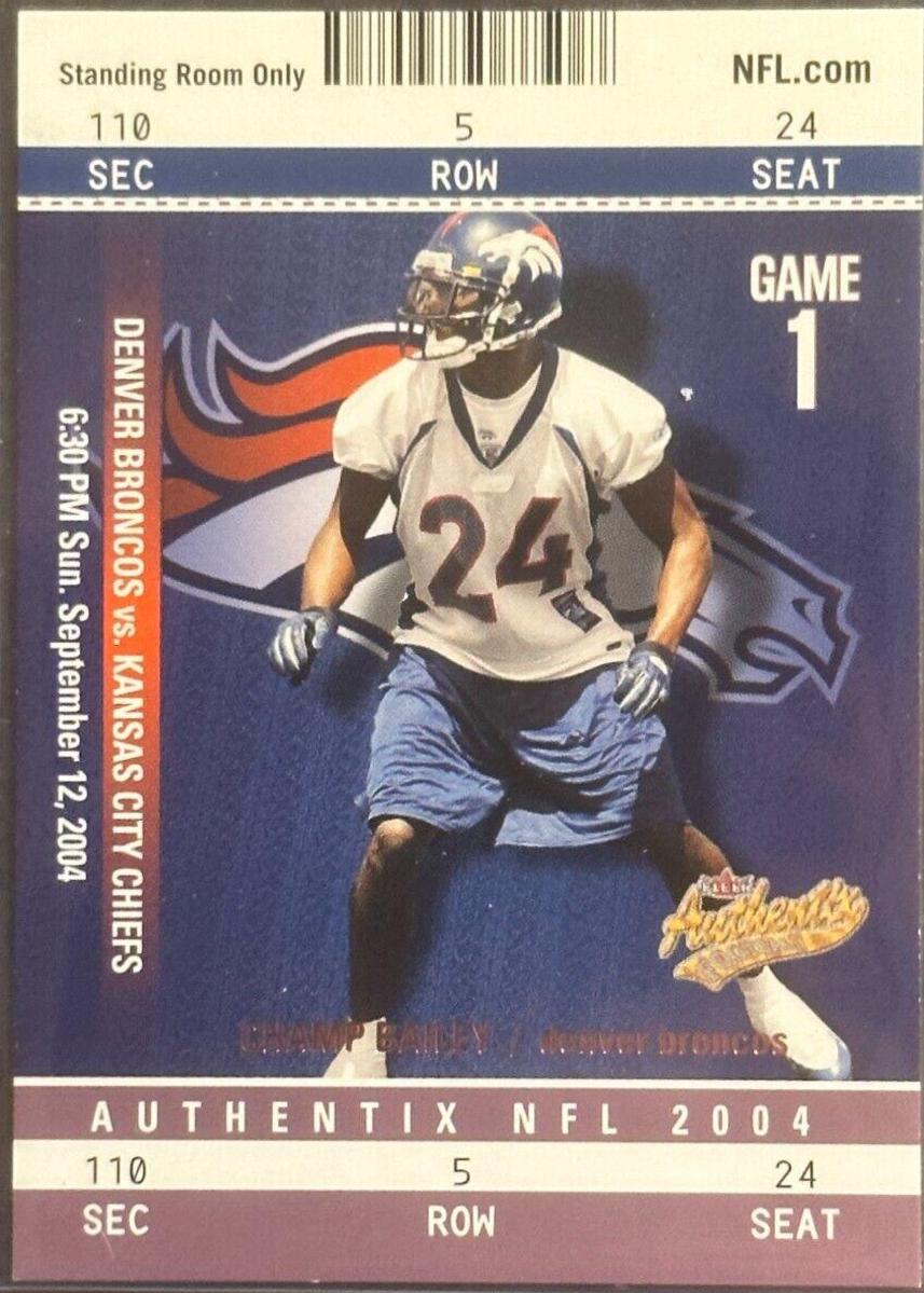 Champ Bailey [Standing Room Only Purple] #20