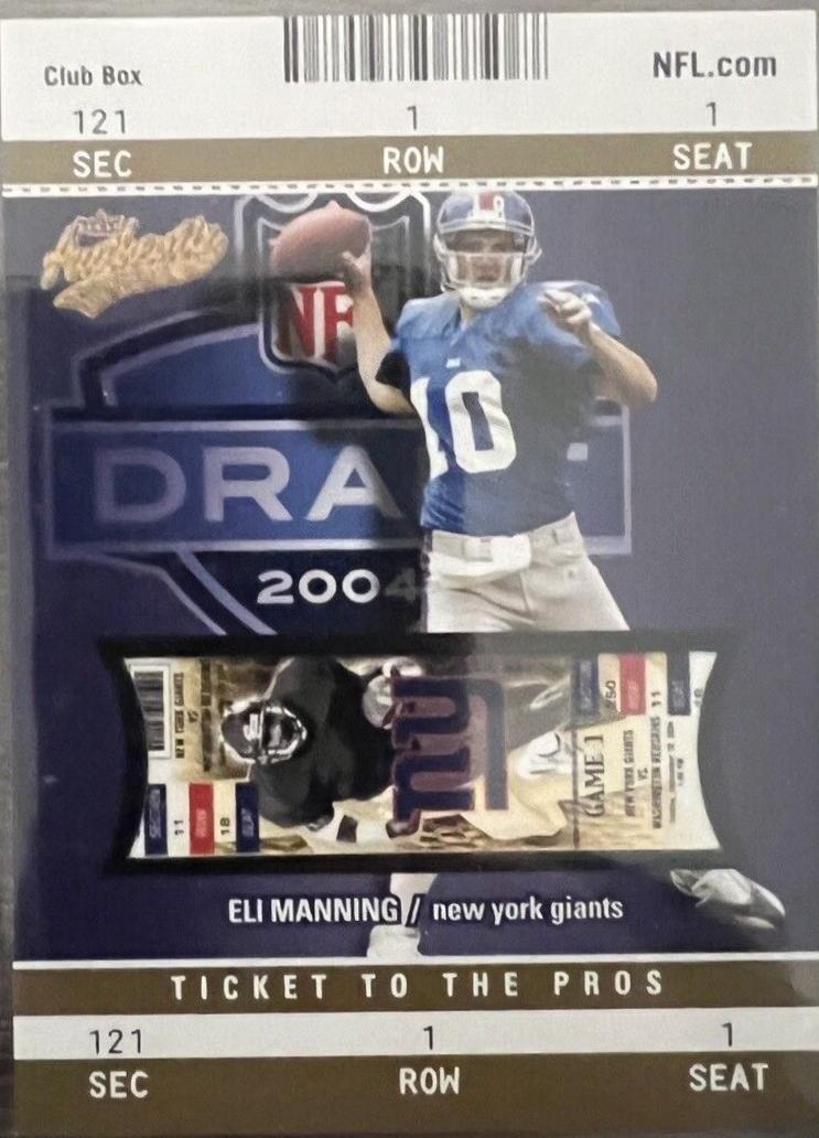 Eli Manning [Club Box Gold] #103