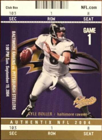 Kyle Boller [Club Box Gold] #82