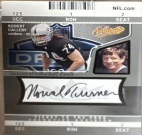 Robert Gallery, Norv Turner [Autograph] #135
