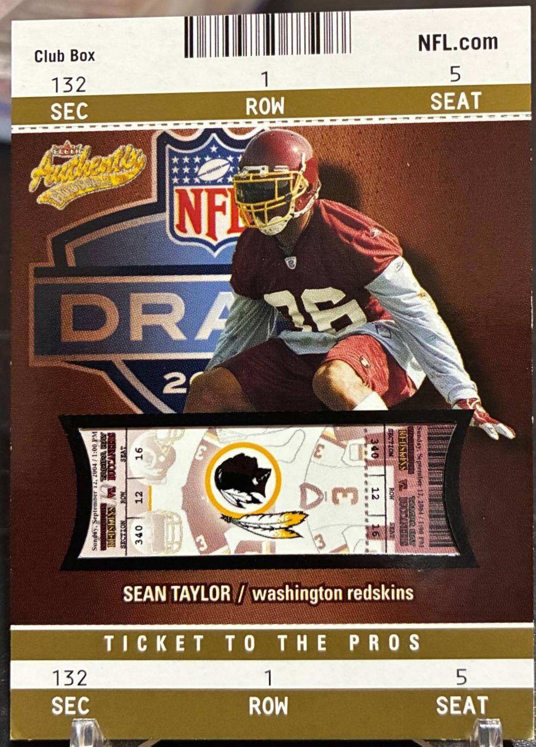 Sean Taylor [Club Box Gold] #116
