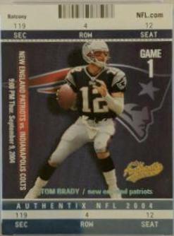 Tom Brady [Balcony Blue] #1