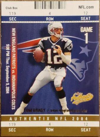 Tom Brady [Club Box Gold] #1
