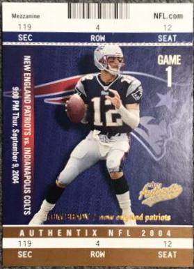 Tom Brady [Mezzanine Bronze] #1