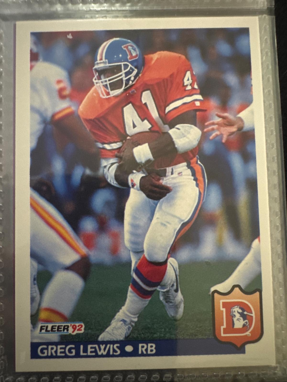 Greg Lewis #100