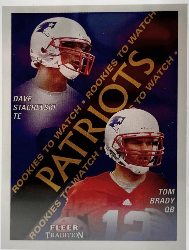 Dave Stachelski / Tom Brady [Glossy] #352