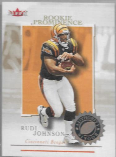 Rudi Johnson [Prominence 25] #124