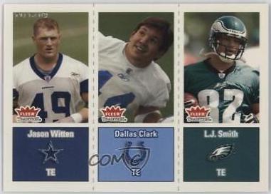 Jason Witten, Dallas Clark, L.J. Smith [Tiffany] #283