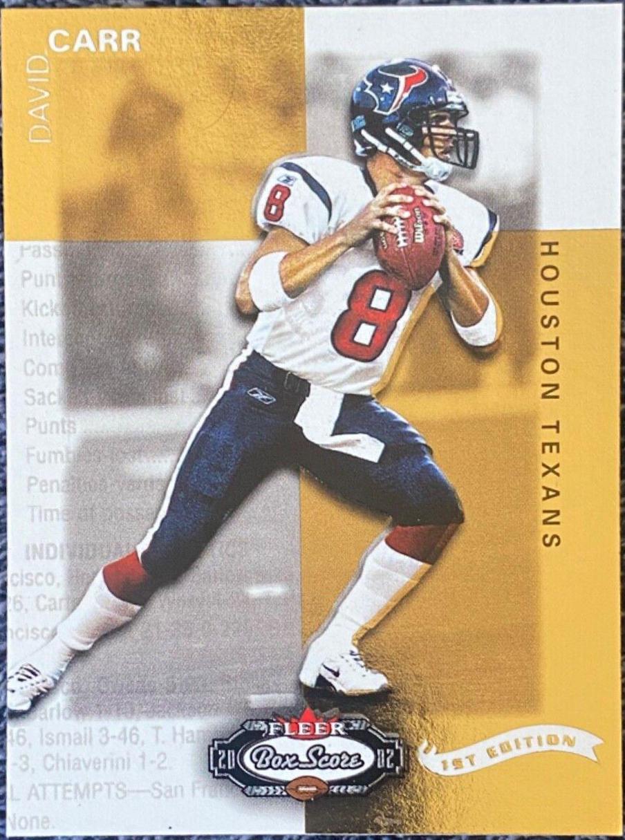 David Carr [First Edition] #116