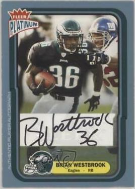 Brian Westbrook [Blue Autograph] #14