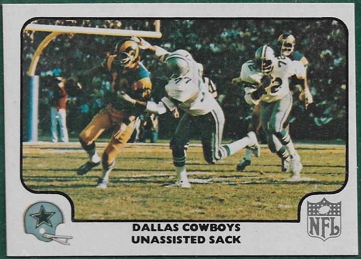Dallas Cowboys [Unassisted Sack] #34