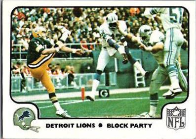 Detroit Lions [Block Party] #36