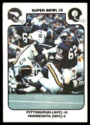 Super Bowl IX [Pittsburgh, Minnesota] #65