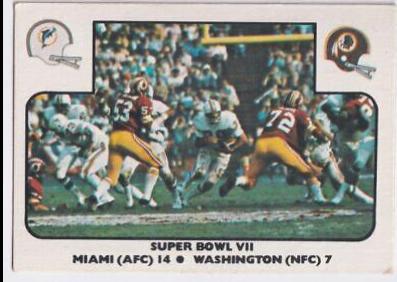 Super Bowl VII [Miami, Washington]