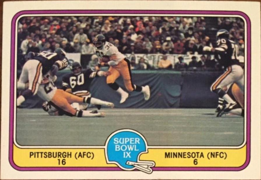 Super Bowl IX [Pittsburgh 16,Minnesota 6] #65