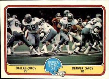 Super Bowl XII [Dallas 27, Denver 10] #68