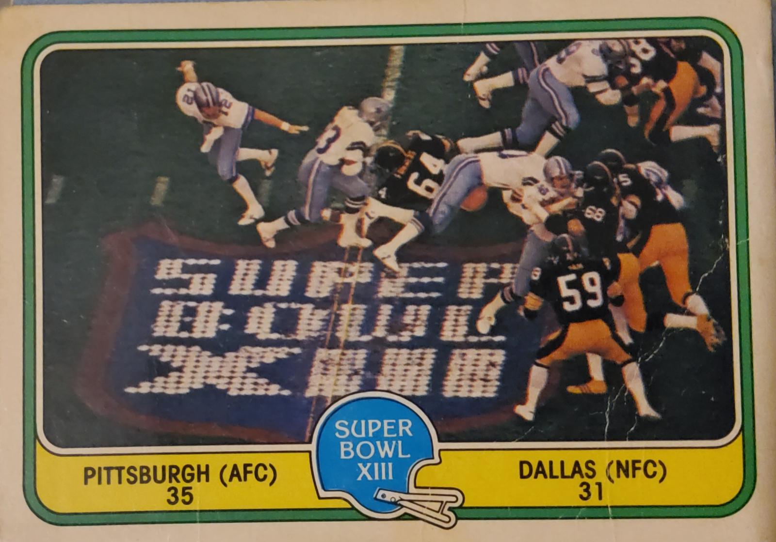 Super Bowl XIII [Pittsburgh 35, Dallas 31] #69