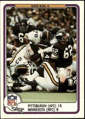 Super Bowl IX [Pittsburgh vs. Minnesota] #65