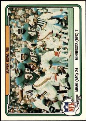 Super Bowl VIII [Miami vs. Minnesota] #64