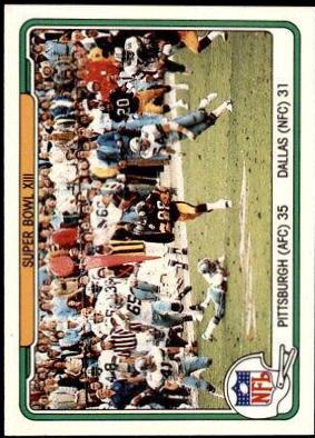 Super Bowl XIII [Pittsburgh vs. Dallas] #69