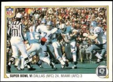 Super Bowl VI [Dallas 24, Miami 3] #62