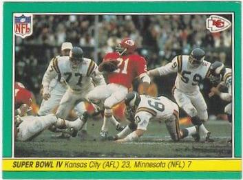 Super Bowl IV [Kansas City 23, Minnesota 7] #60
