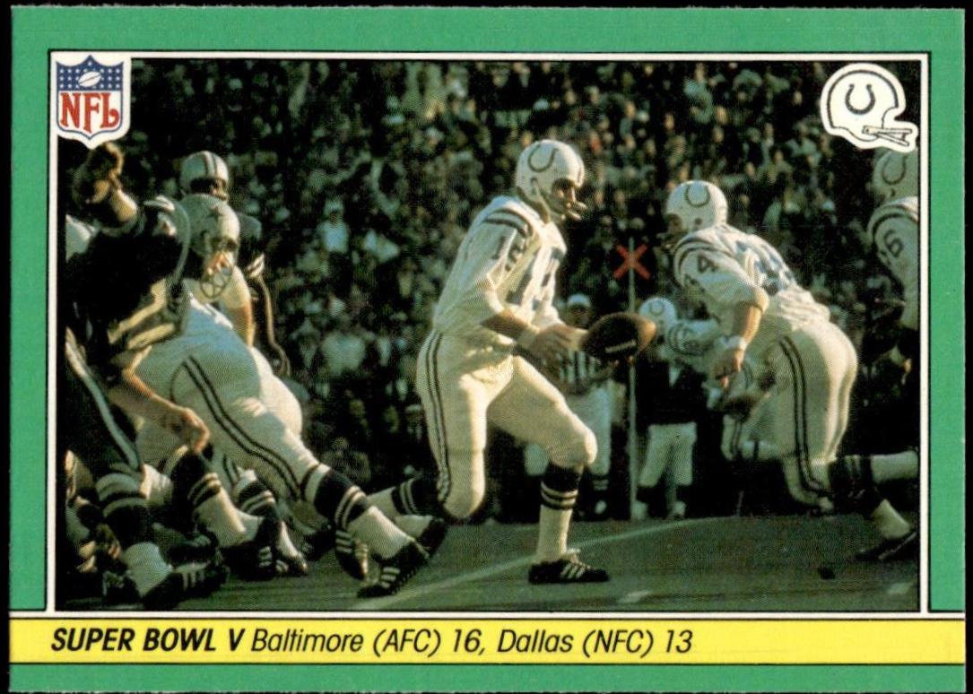 Super Bowl V [Baltimore 16, Dallas 13] #61