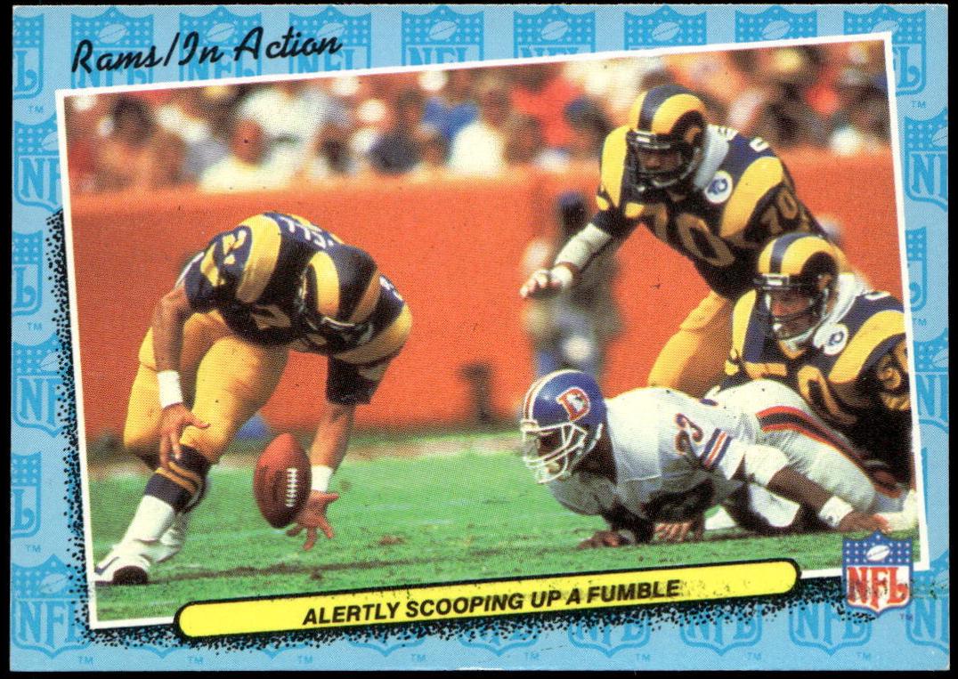 Rams in Action [Alertly Scooping Up A Fumble] #42