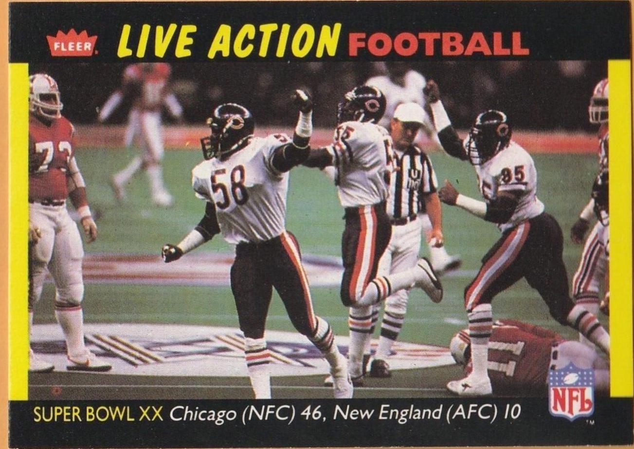Super Bowl XX [Chicago vs. New England] #84