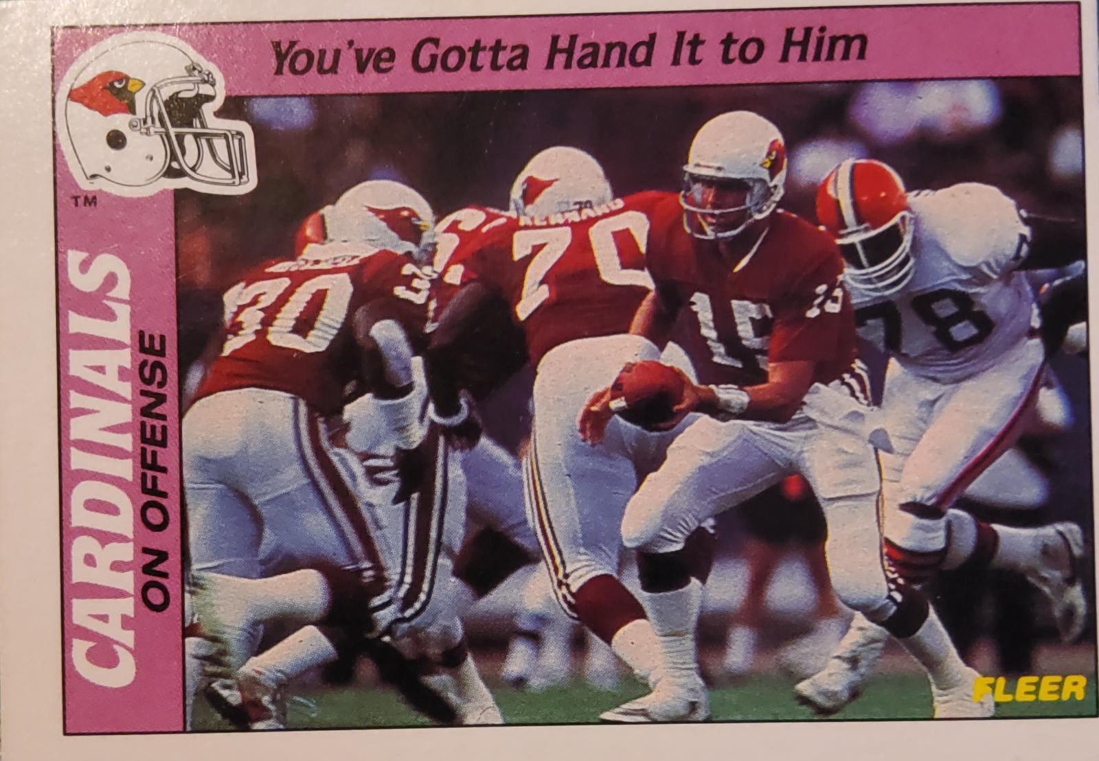 You've Gotta Hand It to Him Offense #33