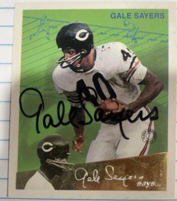 Gale Sayers [Autograph Greats] #40