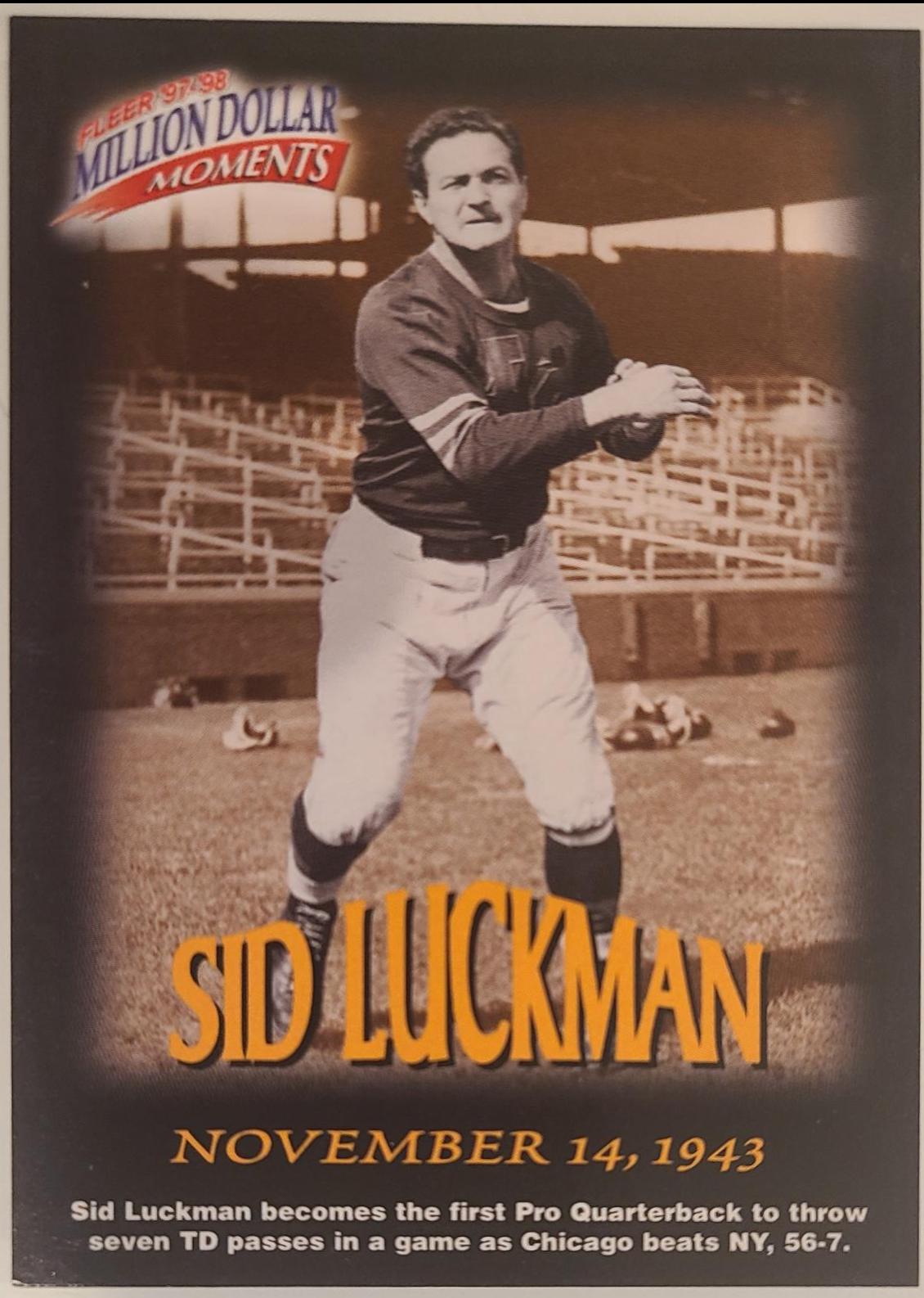 Sid Luckman #3