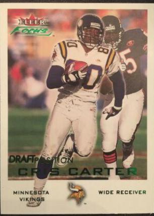 Cris Carter [Draft Position] #12