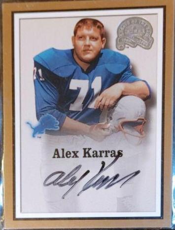 Alex Karras [Autograph]