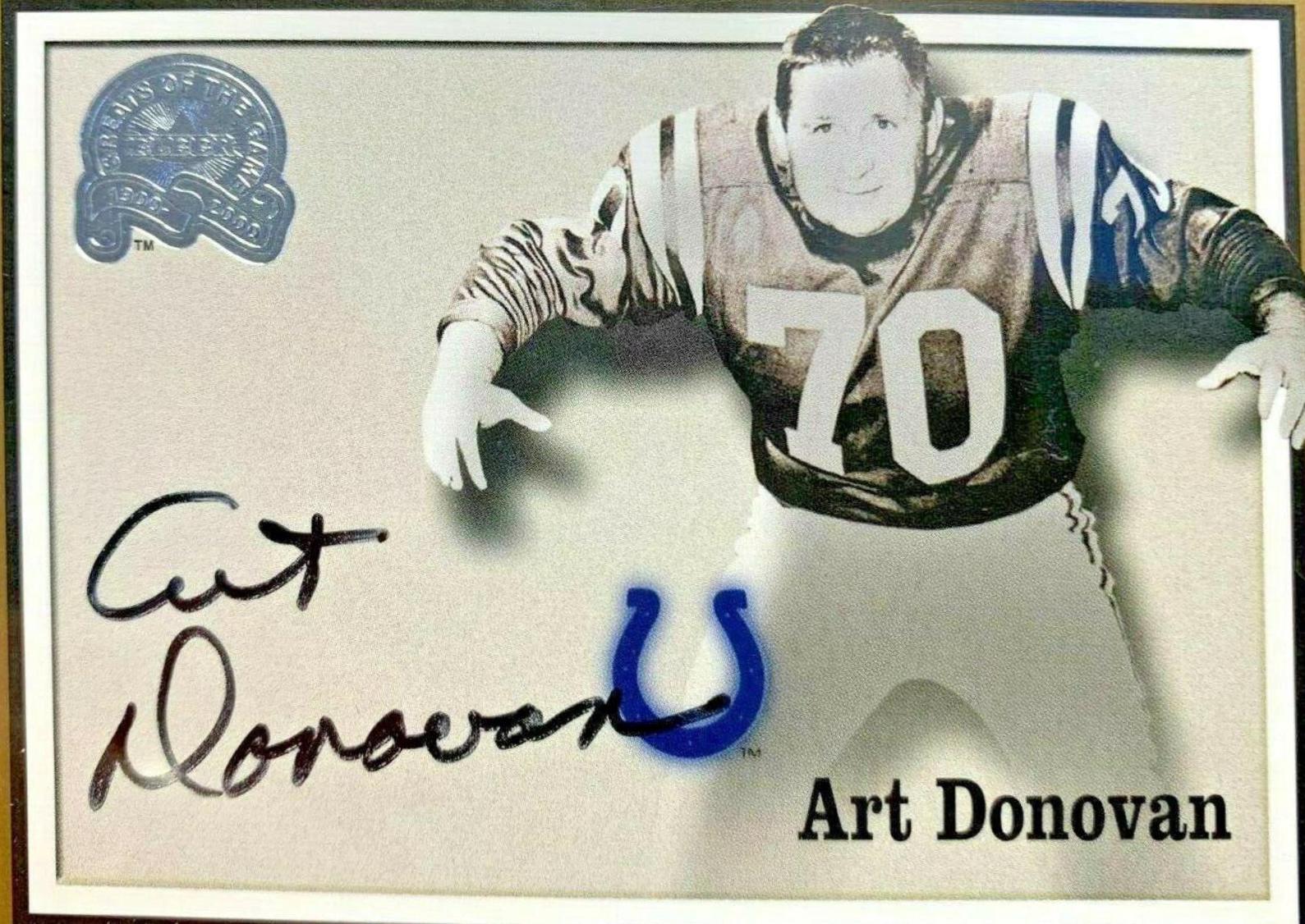 Art Donovan [Autograph]