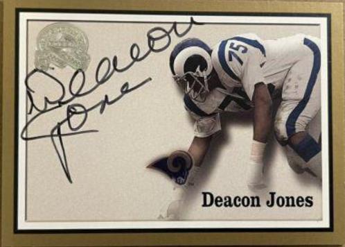 Deacon Jones [Autograph]