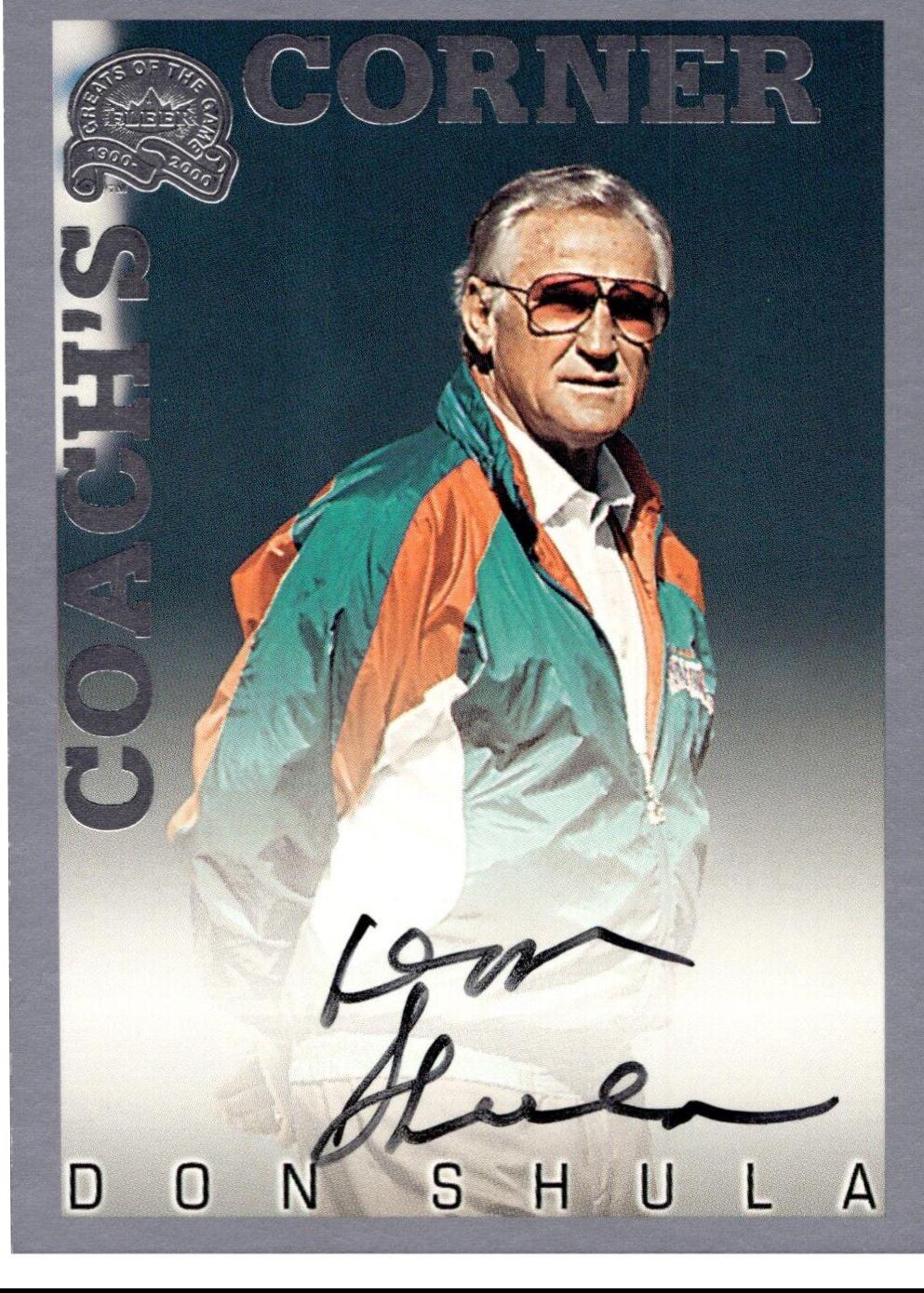 Don Shula [Autograph]