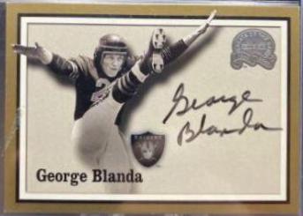 George Blanda [Autograph]