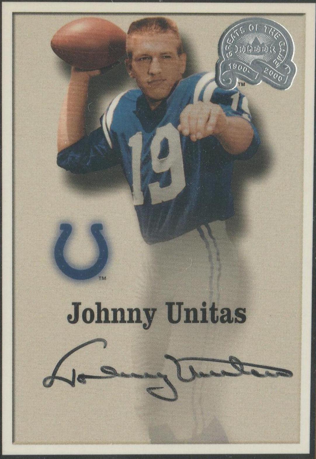 Johnny Unitas [Autograph]