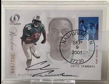 Chris Chambers [Postmarked Rookies Autograph] #93