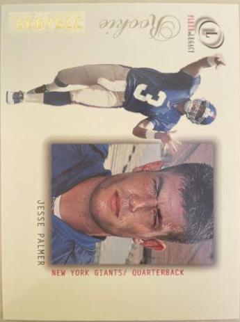 Jesse Palmer [Postmarked Rookies] #118