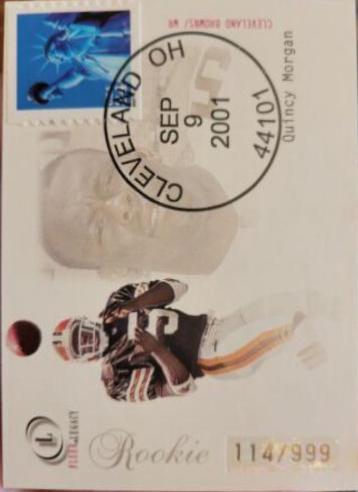 Quincy Morgan [Postmarked Rookies] #115