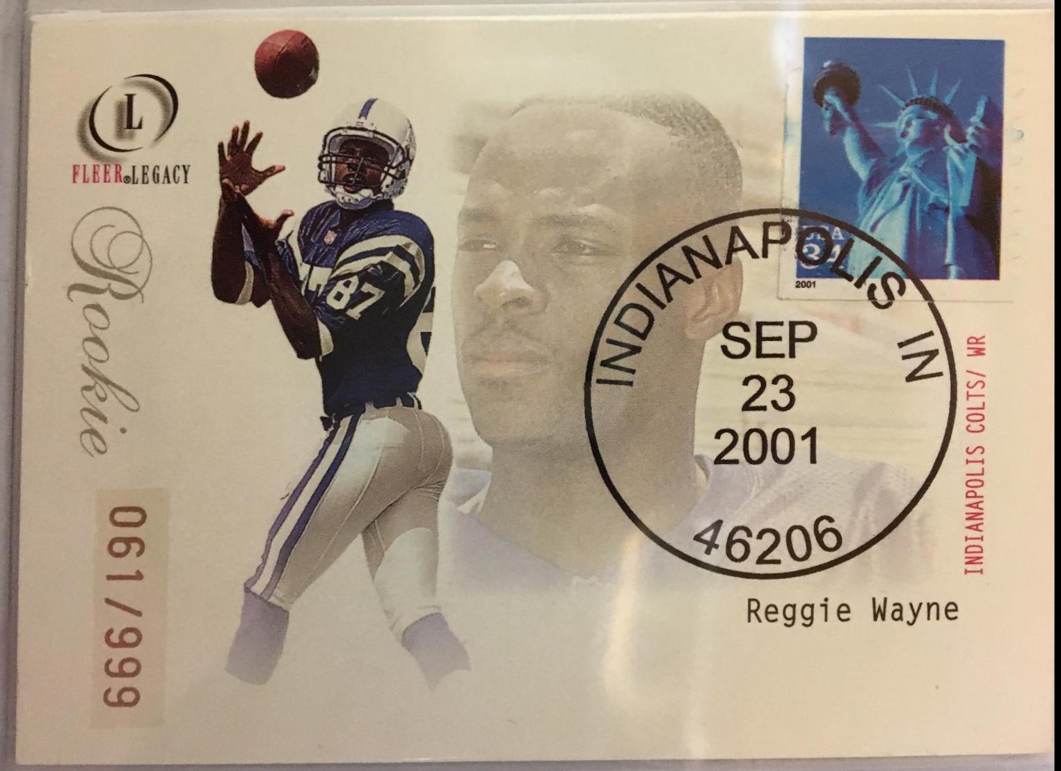 Reggie Wayne [Postmarked Rookies] #112