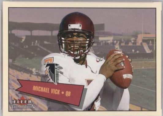 Michael Vick [Rookie Stickers] #401